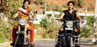 motor Bike girl india