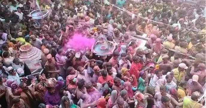thakur banke bihari temple in mathura