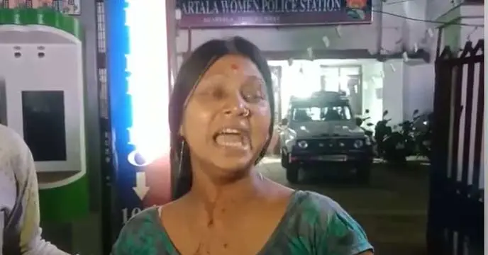 Allegations of attacks on CPI(M) workers are coming in several places in Tripura