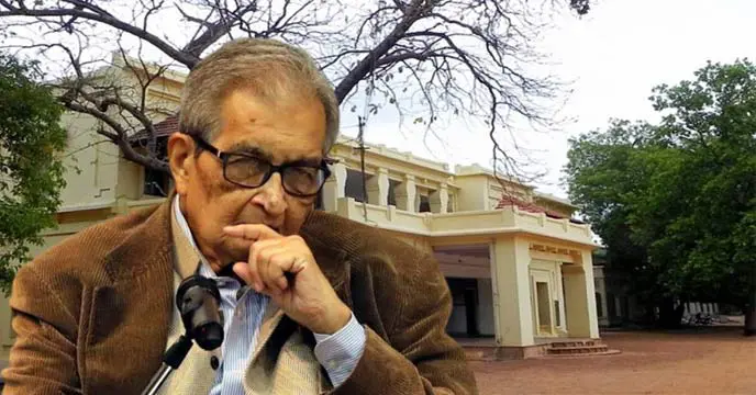 Election Commission Officials Inspect Amartya Sen’s Bolpur House