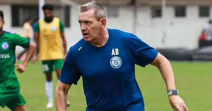 Jamshedpur FC Coach Aidy Boothroyd