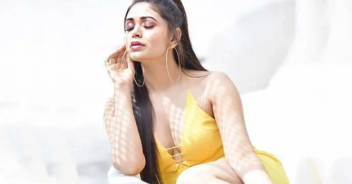 Bengali actress Ritabhari Chakraborty in a stunning white saree.