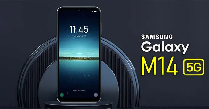 Samsung M14 5G smartphone with 5G connectivity and advanced features