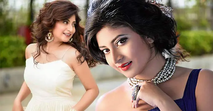 Sandipta Sen mesmerizes in 'Kajol Black Eyes