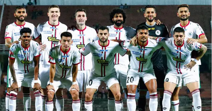 ATK Mohun Bagan celebrates victory in Super Cup match