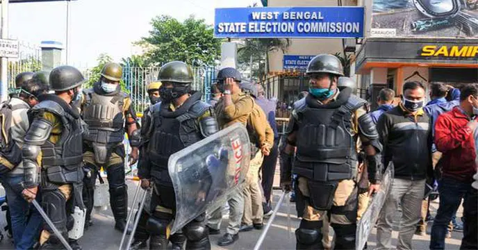 West Bengal State Election Commission Meeting with District Magistrates