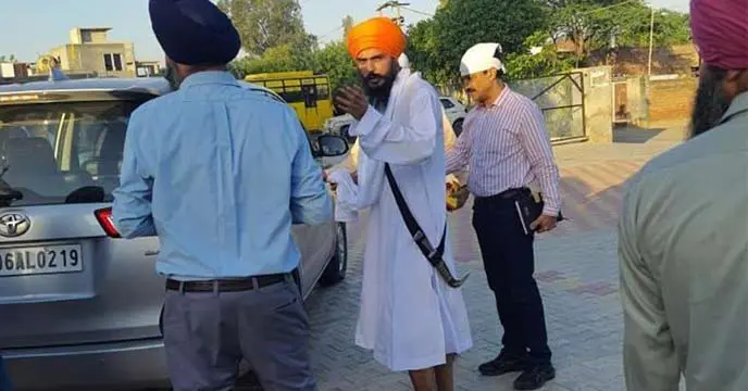 Amritpal Singh arrested by Punjab police