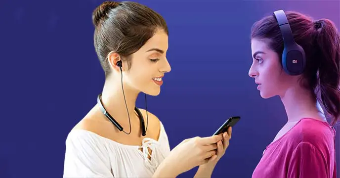 Bluetooth Headphones indina girl
