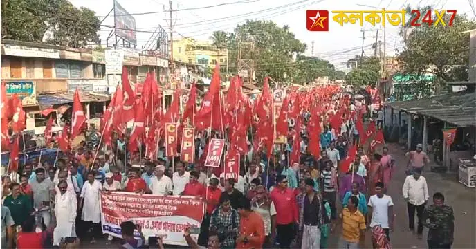 Left Front Marches Turn Chaotic in Egra as Mamata Banerjee Visits the Area