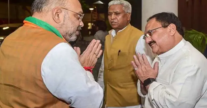 JP Nadda, Amit Shah