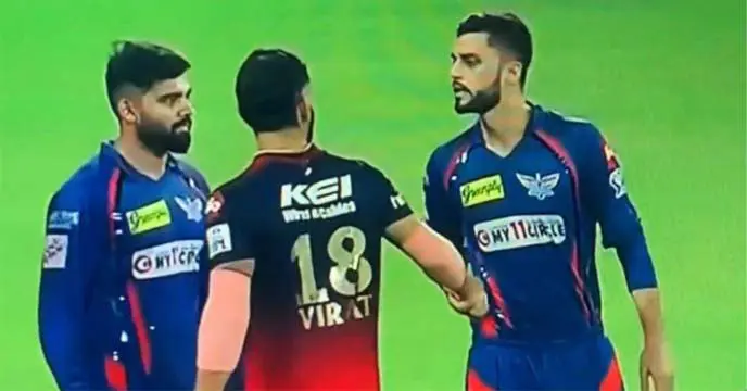 Naveen-ul-Haq, Virat Kohli