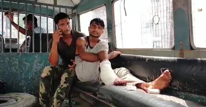 Commission Besieged as Bloody CPIM Supporter Runs with Shot Back in Chopra Attack