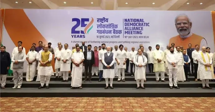 NDA Allies Express Confidence in PM Modi's Leadership, Commit to Contest 2024 LS Polls Together