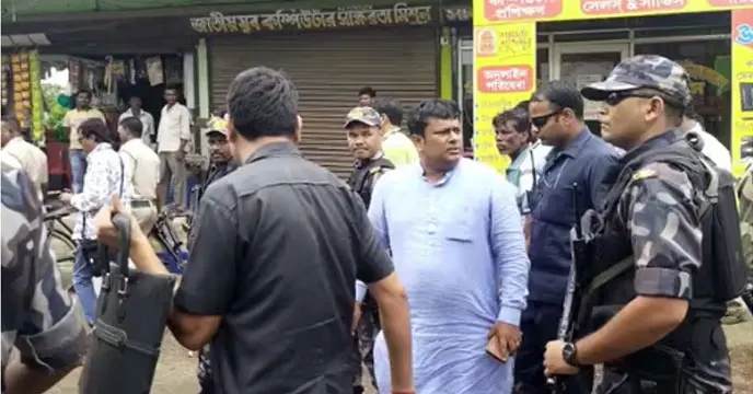 BJP MP Sukanta Majumdar Meets Party MP Abhijit Ganguly in Delhi