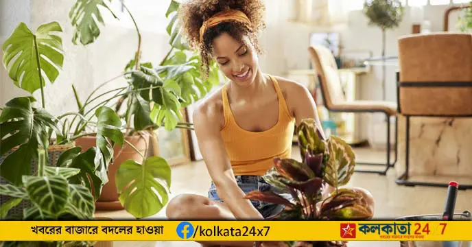 Bedroom Plants india girl