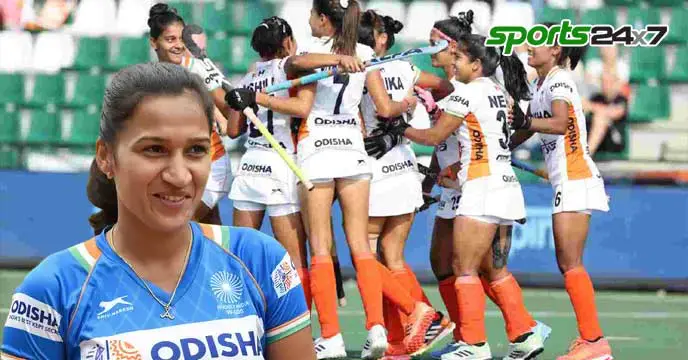 Rani Rampal Indian Hockey Team