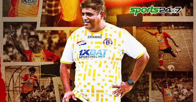 East Bengal's Coach Bino George