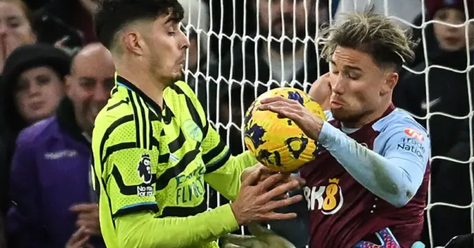 Aston Villa Falls to Arsenal