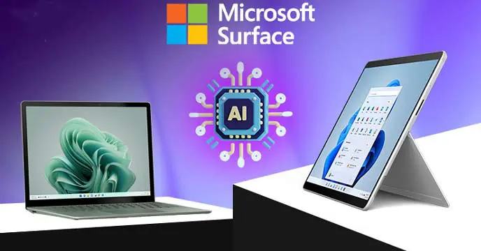 Microsoft Surface Laptops