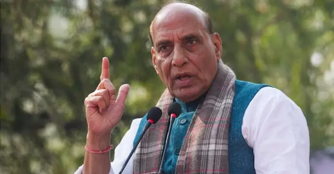 Defence Minister Rajnath Singh