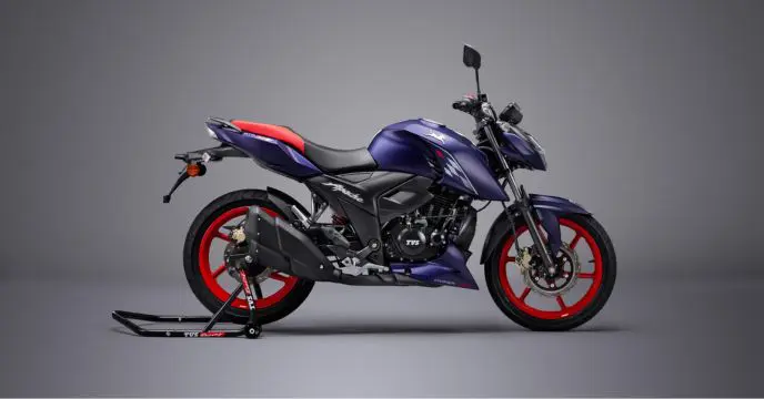 New TVS Apache RTR 160 4V launched in India