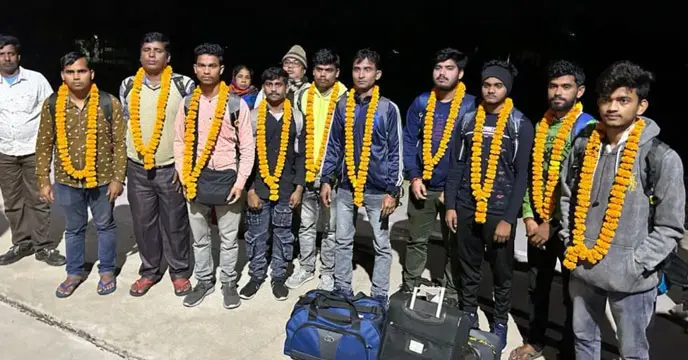 Labourers brought back to India