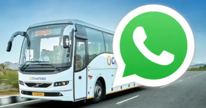 Online ticketing via WhatsApp