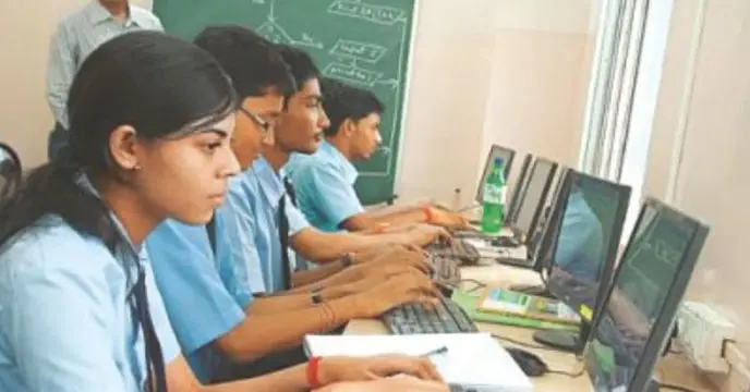 School students, representational picture