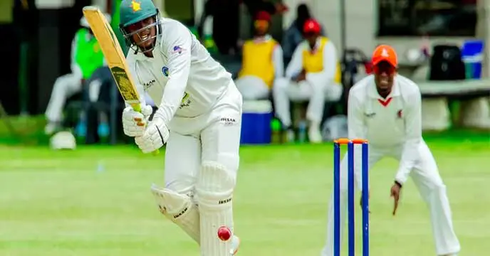 Zimbabwean Cricketers Madhevere and Mavuta