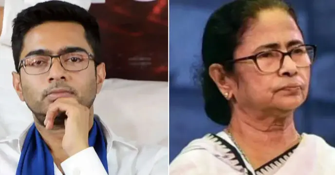 Abhishek Banerjee absent in Mamata Banerjee's dharna