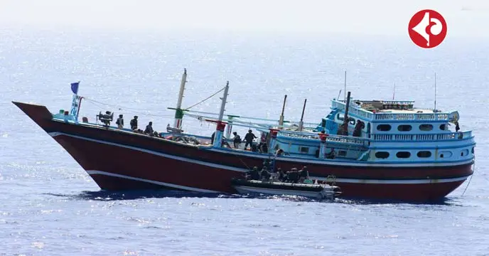 Indian Navy Rescues Pakistani Crew from Pirates; Crew Expresses Gratitude with 'India Zindabad' Slogans