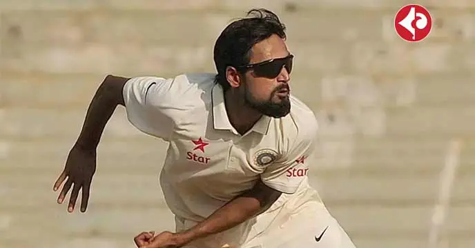 Indian bowler Shahbaz Nadeem