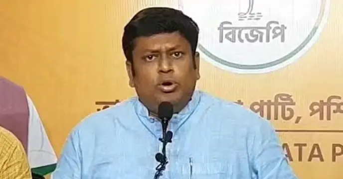 Bengal BJP chief Sukanta Majumder