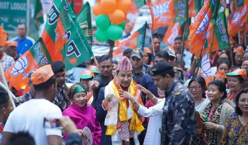 Raju Bista, BJP MP from Darjeeling