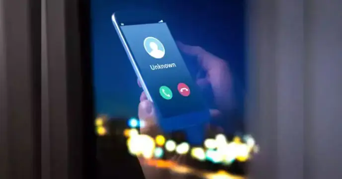 Fake unknown caller