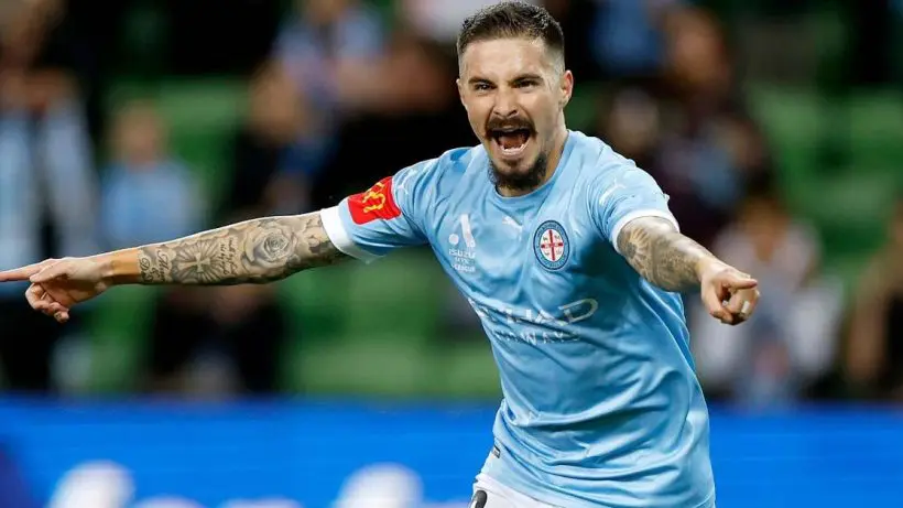 Melbourne City Legend Jamie Maclaren
