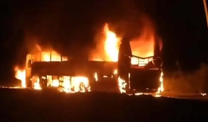 Accident: ভোট দিয়ে ফেরার পথে ভয়াবহ বাস দুর্ঘটনায় মৃত ৬, আহত বহু