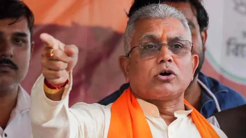 Dilip Ghosh Slams BJP Leaders Over Poor Turnout at PM Modi’s Rally