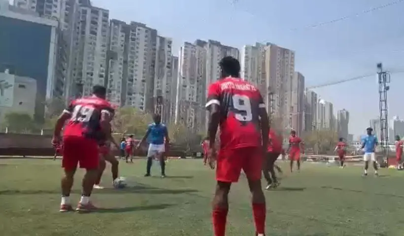 Footballers Stay Fit Under Murali Joseph's Coaching