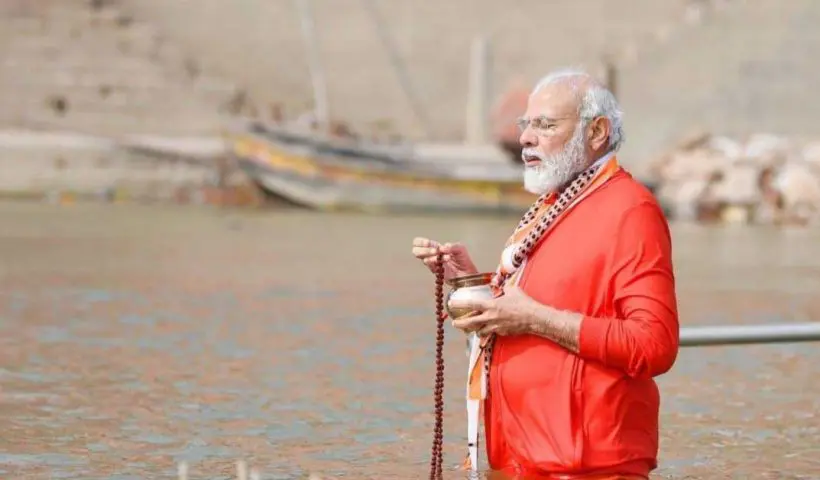 PM Modi Kashi Vishwanath temple