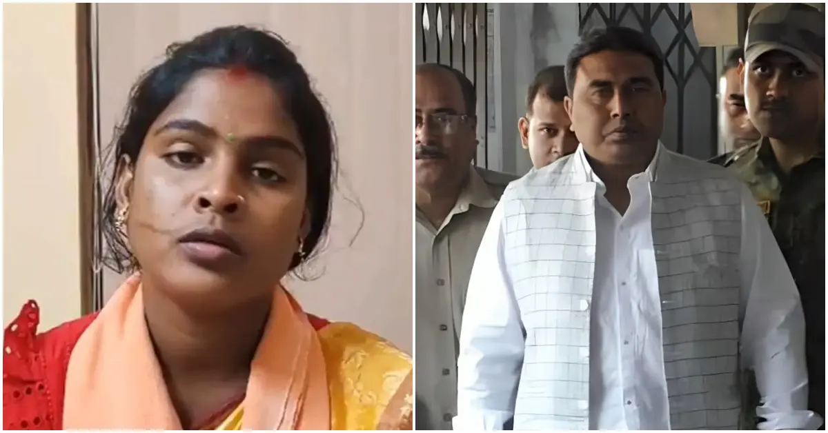 What did Sheikh Shahjahan of Sandeshkhali says about lost of bjp Basirhat candidate Rekha Patra, দুর্মুশ রেখা, চাঙ্গা শাহজাহান! 'ভাই'কে দেখেই 'জয় বাংলা' স্লোগান, কী বললেন সন্দেশখালির 'ত্রাস'?