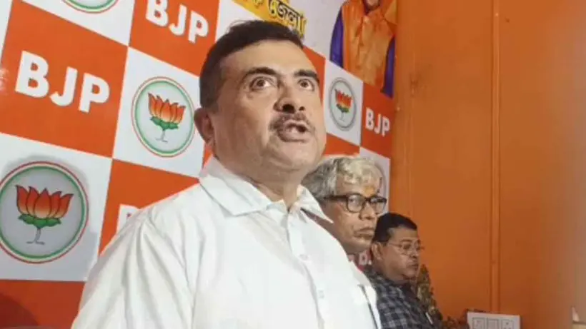 calcutta high court did not allow suvendu adhikari to sit on dharna in front of raj bhavan , শুভেন্দু অধিকারীকে রাজভবনের সামনে ধরনায় বসার অনুমতি দিল না কলকাতা হাইকোর্ট