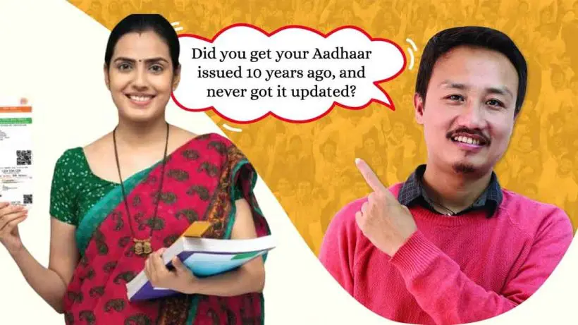 Update Aadhaar for Free