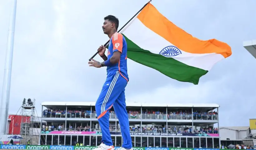 hardik pandya created recrod in t20 world cup 2024