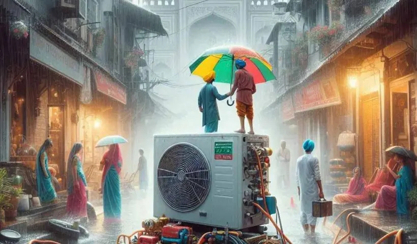 AC Maintenance AC Compressor Rain india