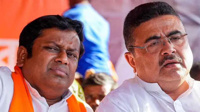 On Swami Vivekananda's Birth Anniversary, Shubhendu and Sukanta Offer Floral Tributes