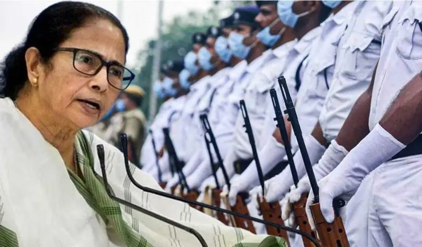 Image of a news article or document with a headline reading 'Mamata Government's Transfer List' or 'Mamata Govt's Transfer Order', likely related to government officials or employees being transferred to new positions or locations.