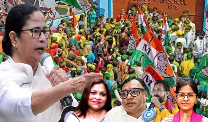 What advice did Mamata Banerjee give to the four TMC candidates who won the Assembly by-elections