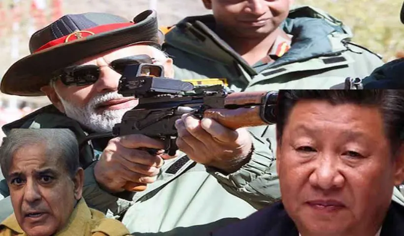 Modi china pak