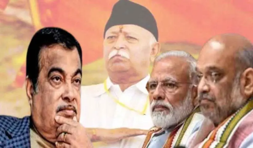 Modi Rss and Nitin Gadkadi